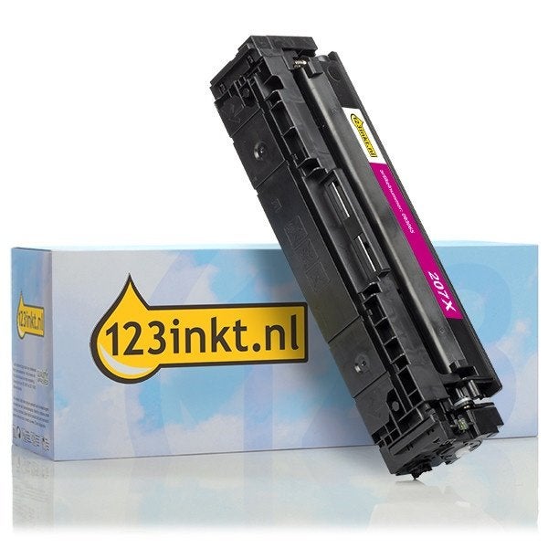 123inkt huismerk vervangt HP 207X (W2213X) toner magenta, Ophalen, Nieuw, Toner