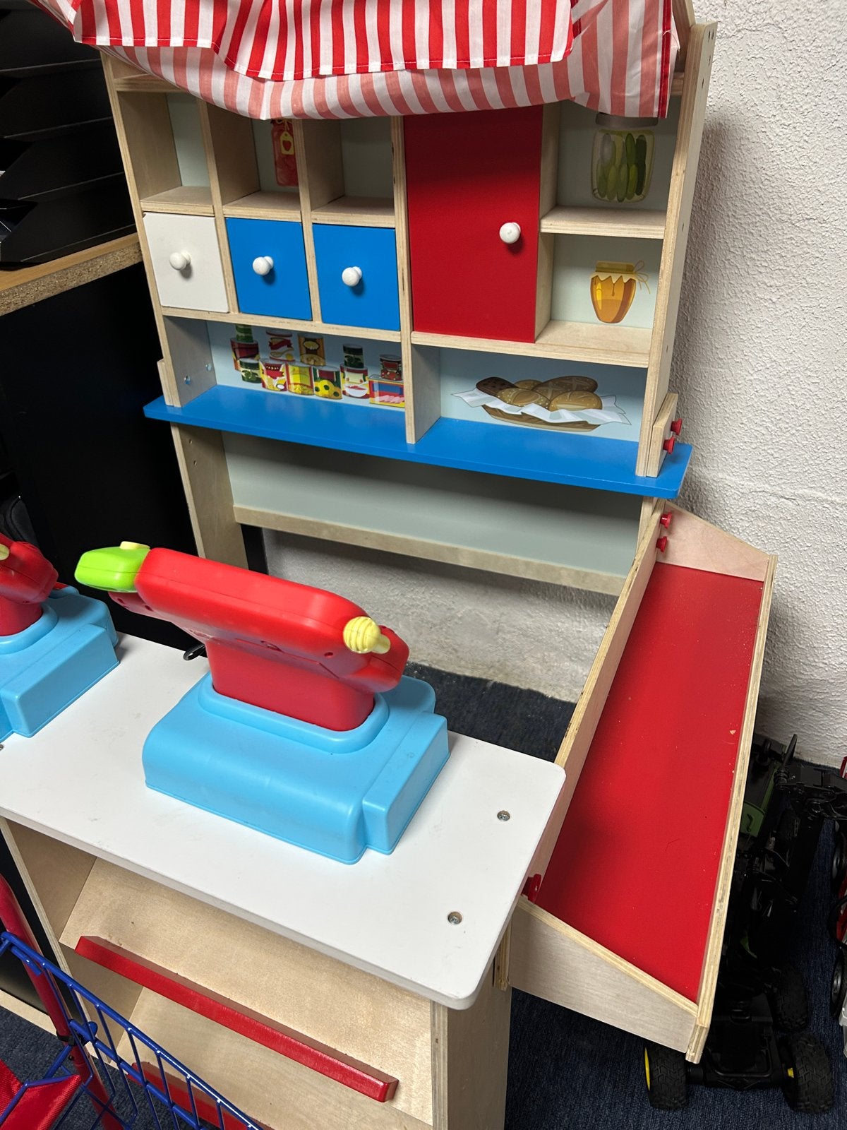 Playtive junior Houten Speelwinkel met Accessoires, Kinderen en Baby's, Ophalen, Gebruikt, Jongen of Meisje