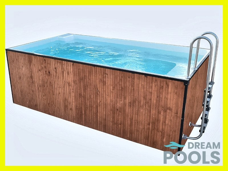 Polyester Glasvezel Zwembaden Vrijstaande Tuin Zwembad 4,50m, Ophalen, Nieuw, Overige typen