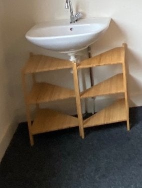 Ikea wooden bathroom organizer, Ophalen