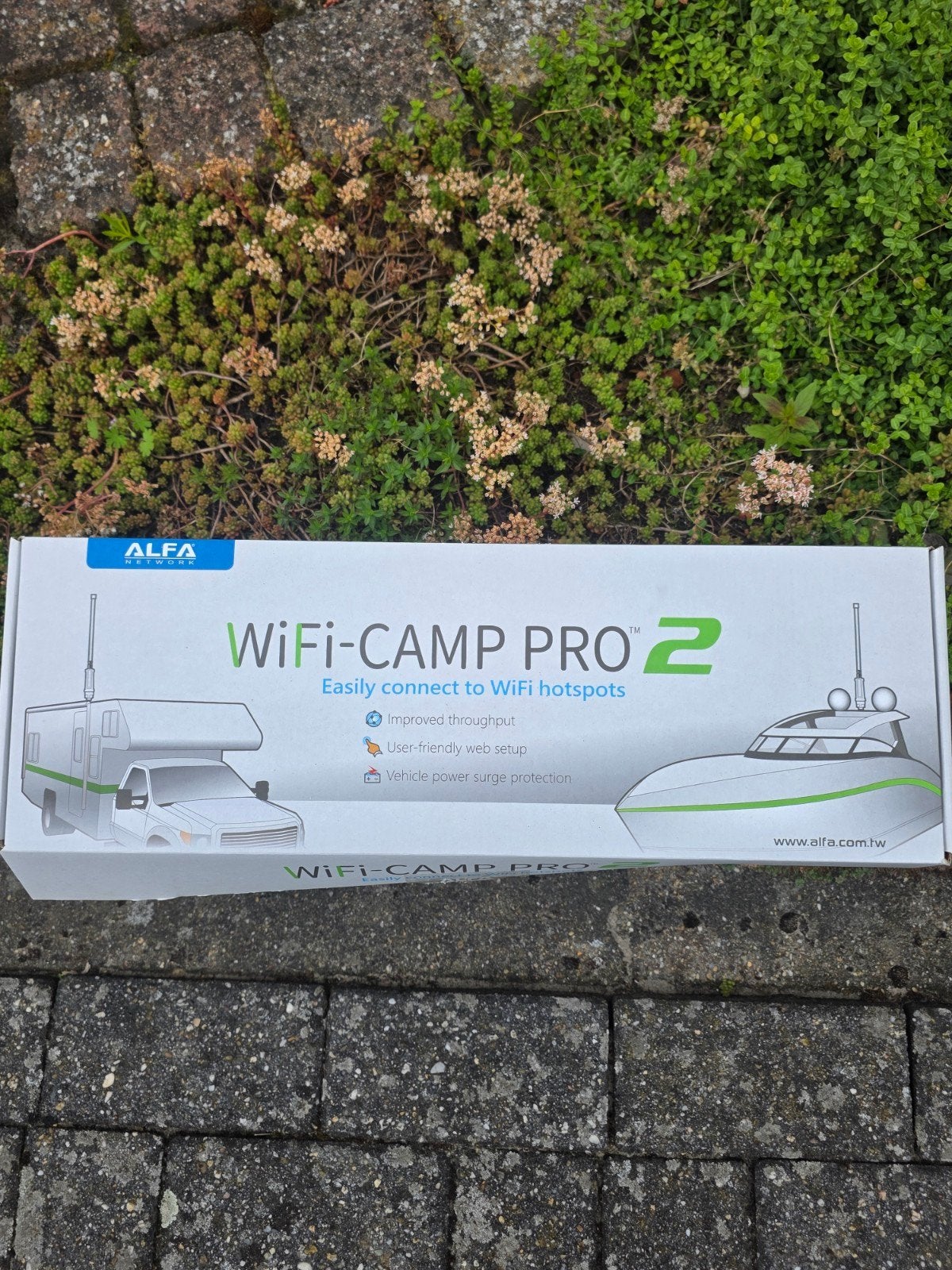 Alfa WiFi-CAMP PRO 2: WiFi Hotspot voor Camper/Boot, Ophalen of Verzenden, Nieuw