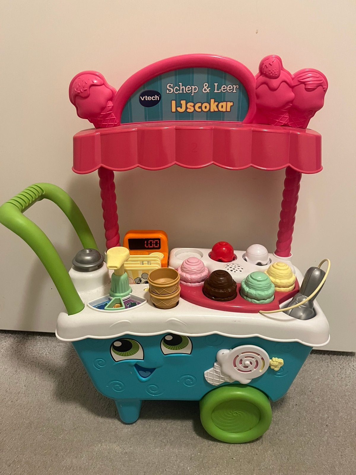 Vtech ijscokar, Ophalen, Zo goed als nieuw