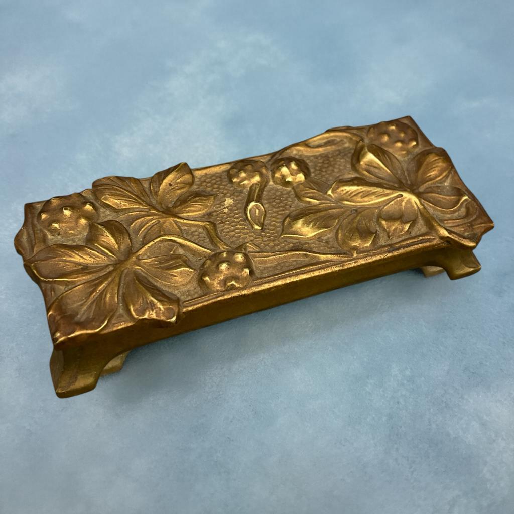 Jugendstil/Art Nouveau Postzegeldoosje 1890-1915, Ophalen of Verzenden