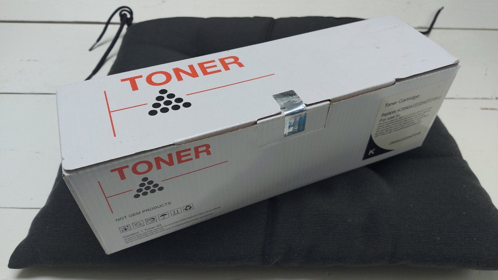 Toner Cartridge Zwart - Compatibel met HP/Canon printers, Ophalen of Verzenden, Nieuw, Toner, Compatibel (niet-OEM)