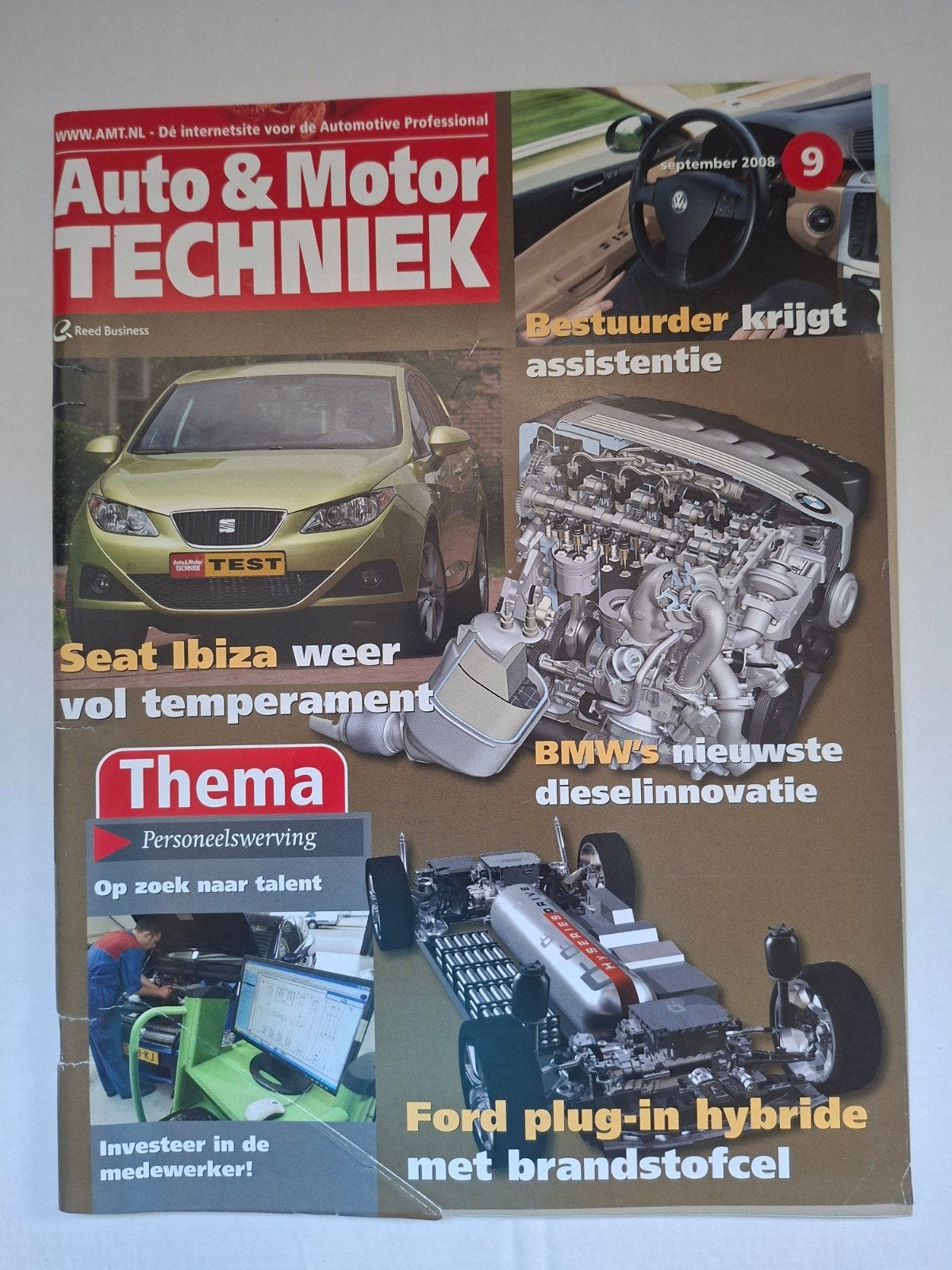 Auto & Motor TECHNIEK - September 2008, Ophalen of Verzenden, Zo goed als nieuw