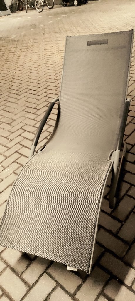 tuinstoel, Ophalen, Gebruikt, Kunststof, Verstelbaar
