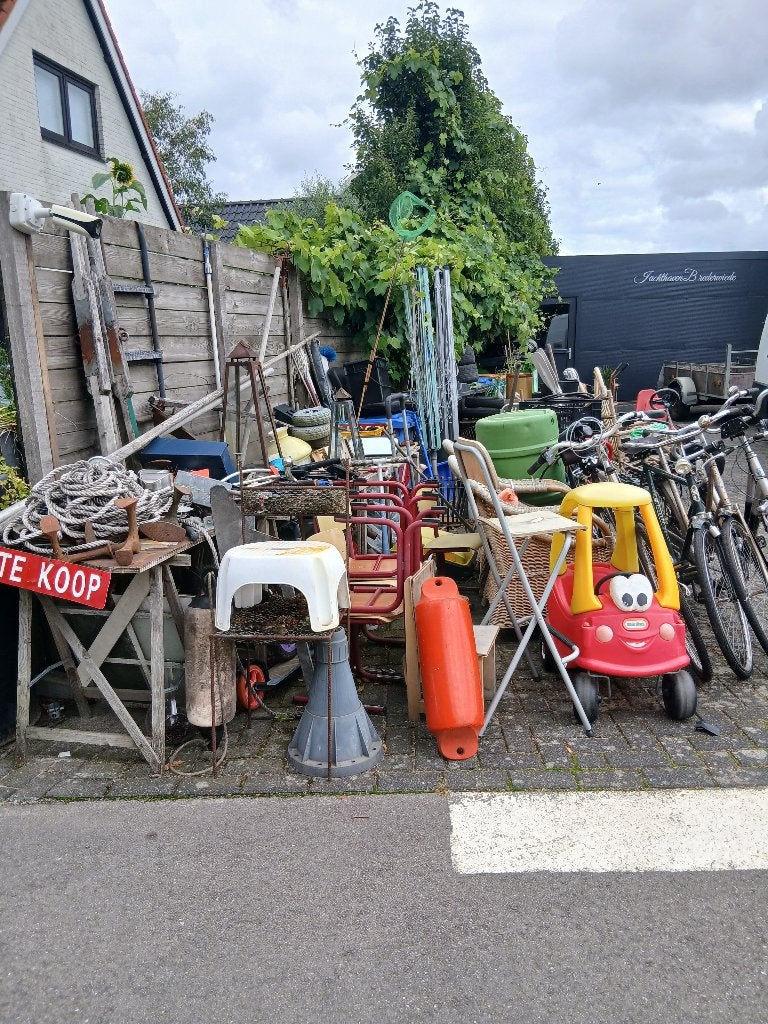 rommelmarktspullen, Ophalen