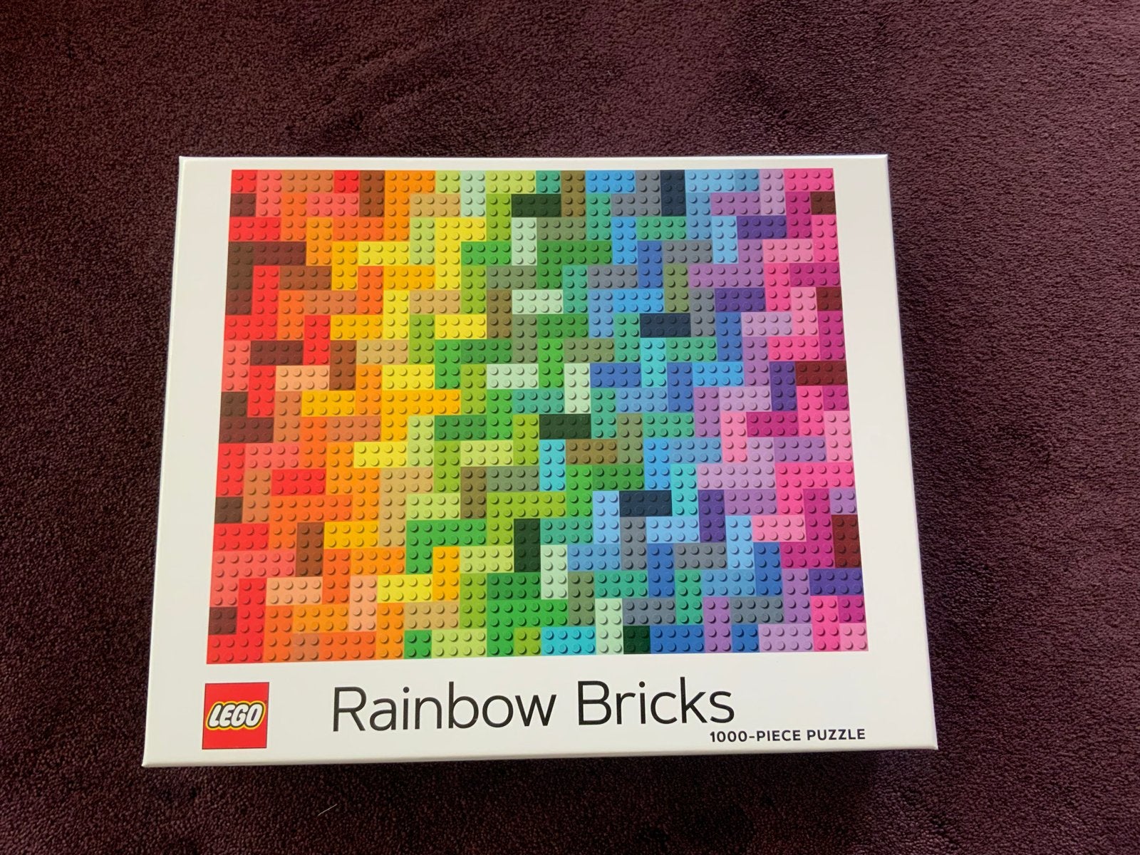LEGO Rainbow Bricks 1000-delige Puzzel - Nieuw, Ophalen of Verzenden, 500 t/m 1500 stukjes, Nieuw, Legpuzzel
