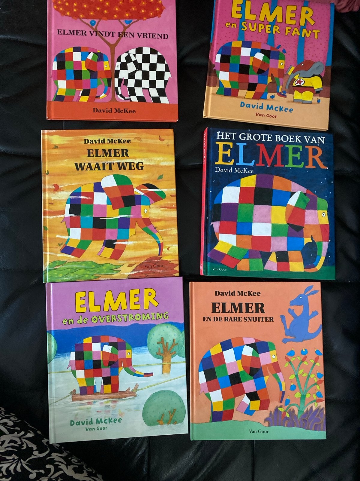 Elmer boeken David McKee - Grote collectie, Boeken, Gelezen, Fictie algemeen, Jongen of Meisje, Ophalen of Verzenden