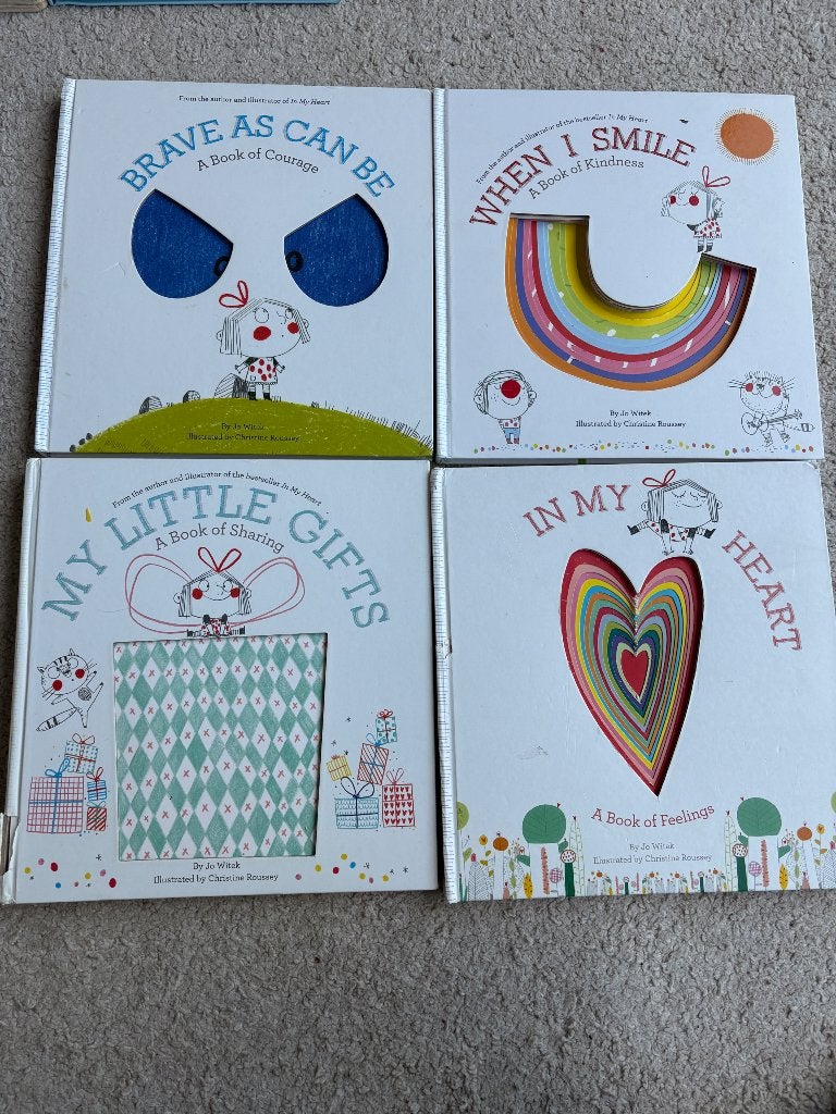 Set of 4 Jo Witek children’s books, Ophalen, Fictie algemeen, Jongen of Meisje, Zo goed als nieuw