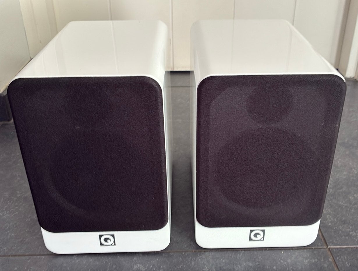 Q accoustics Concept20 luidsprekers, Speakerset, Zo goed als nieuw, 60 tot 120 watt, Ophalen