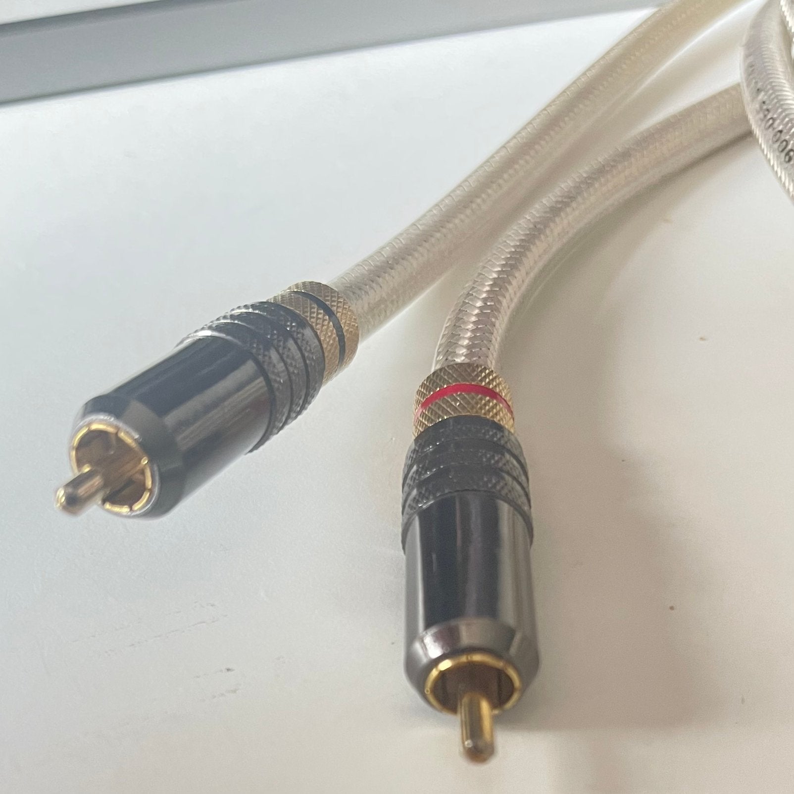 Van Damme Silver Series 4m Hi-Fi Interconnect RCA Kabelset, Ophalen of Verzenden, Zo goed als nieuw, 2 tot 5 meter, Luidsprekerkabel