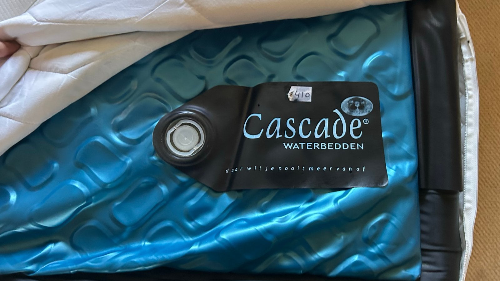 Cascade Waterbed met Climabest topper en verwarming, Ophalen, Tweepersoons, 180 cm, 200 cm