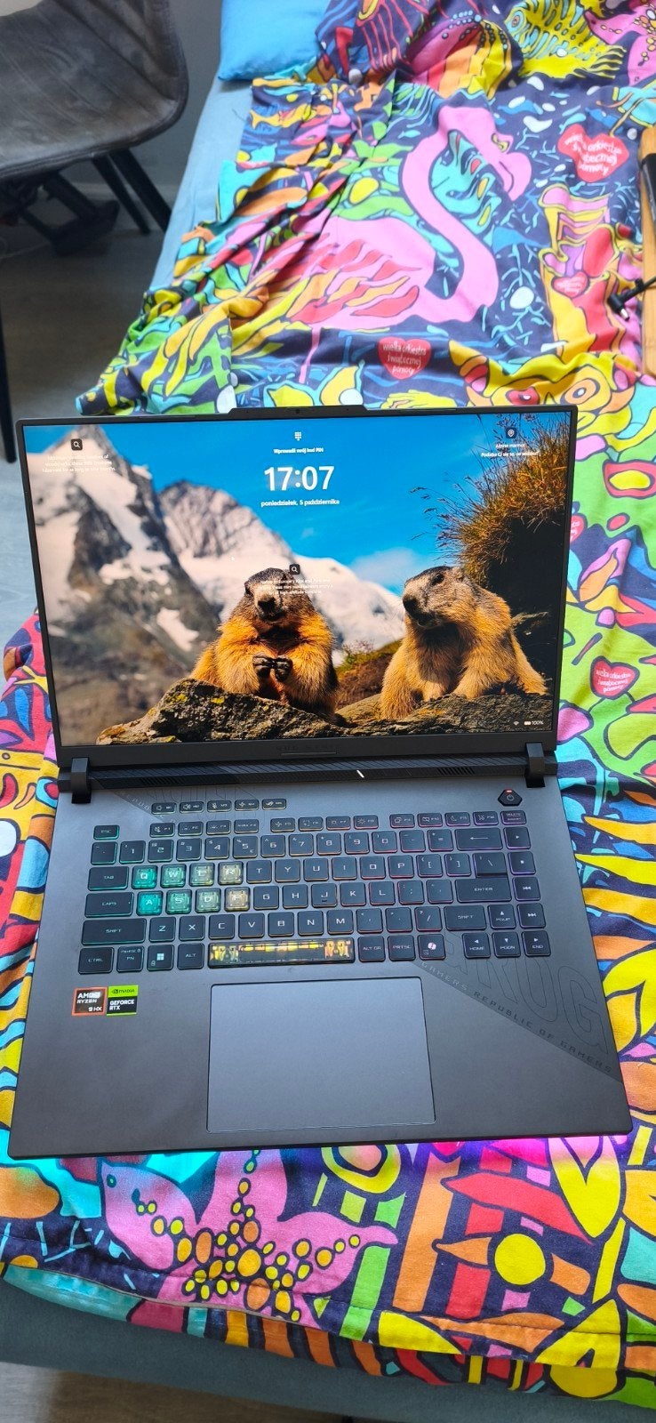 ASUS ROG Strix G16 G614PP Ryzen 9 8940HX RTX 5070 32GB 1TB, Computers en Software, Ophalen, ASUS ROG Strix, AMD Ryzen 9 8940HX