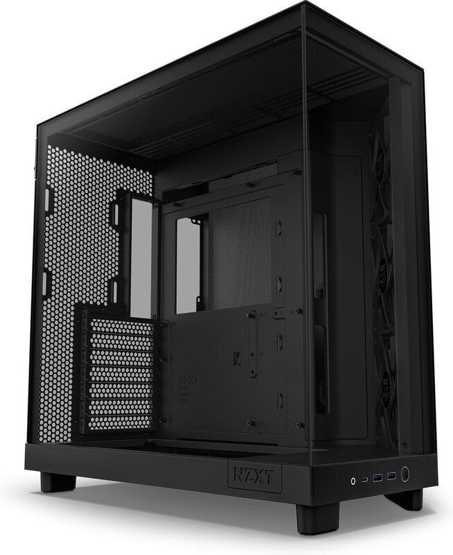 NZXT H6 Flow Black Behuizing, Computers en Software, Ophalen, Nieuw