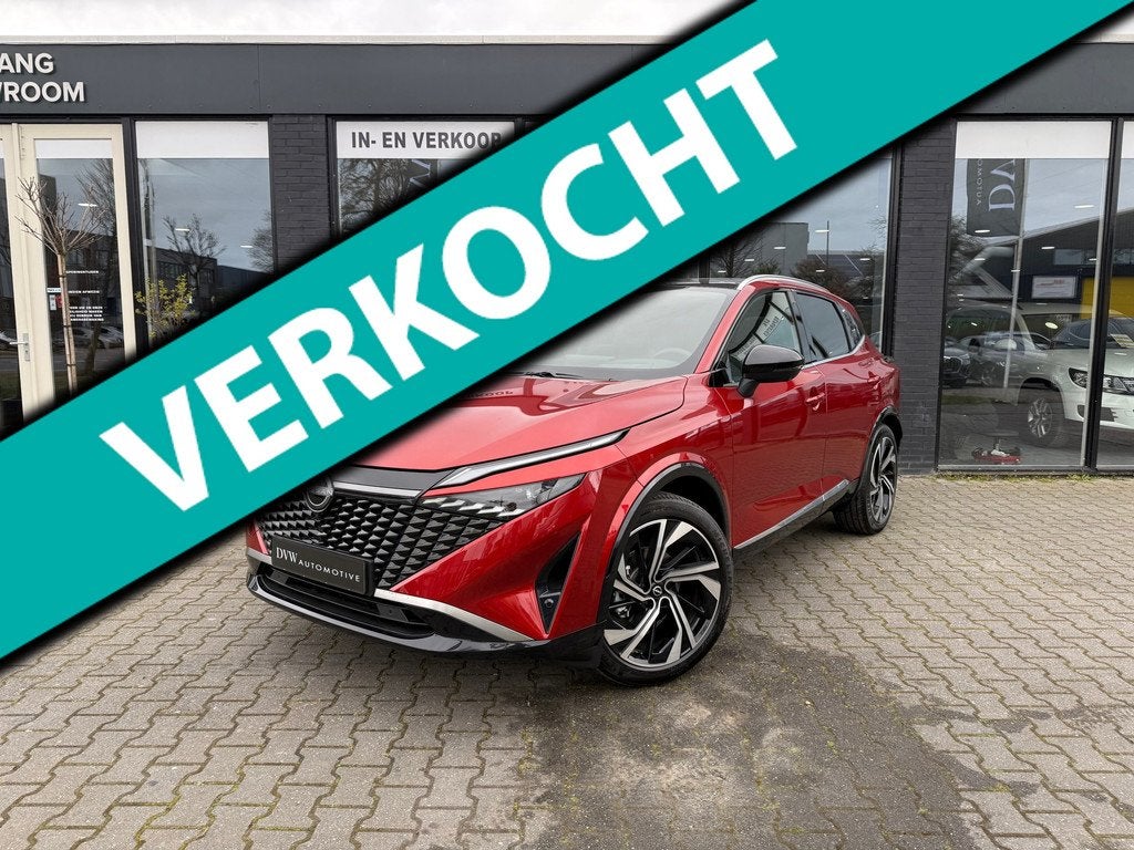 Nissan Qashqai 1.3 MHEV Xtronic Tekna Plus, Auto's, Nissan, Bedrijf, Te koop, Qashqai, 360° camera, ABS, Achteruitrijcamera, Adaptive Cruise Control