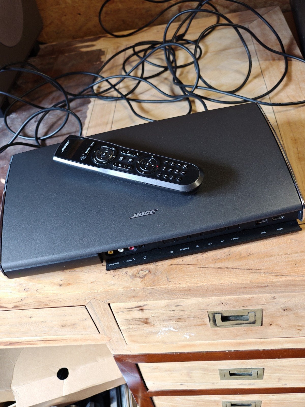 Bose AV35 Control Console Home Entertainment Systeem, Ophalen of Verzenden, Minder dan 40 watt, Overige spelers, Gebruikt