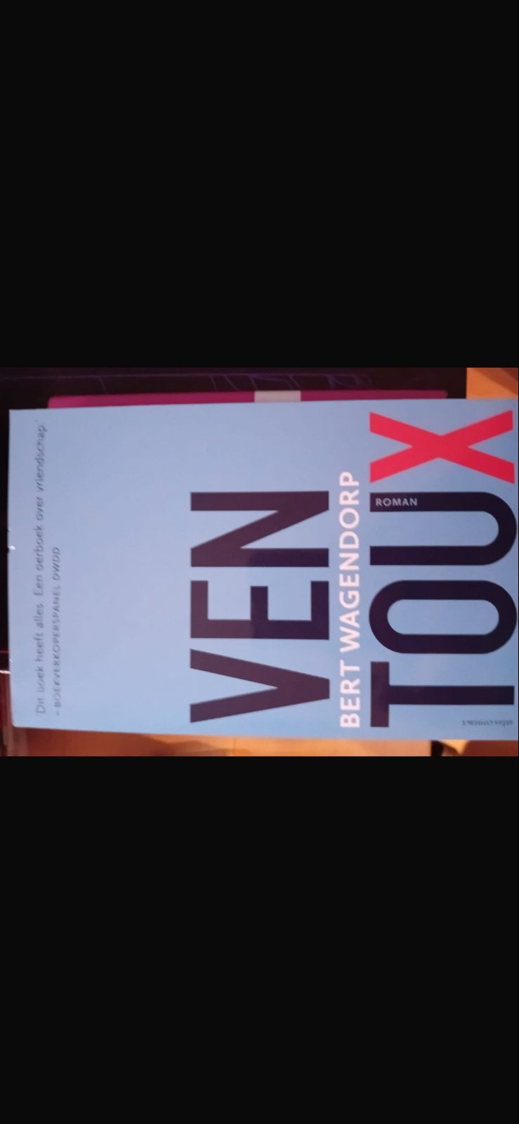 Ventoux - Bert Wagendorp (Roman), Ophalen of Verzenden, Gelezen, Nederland