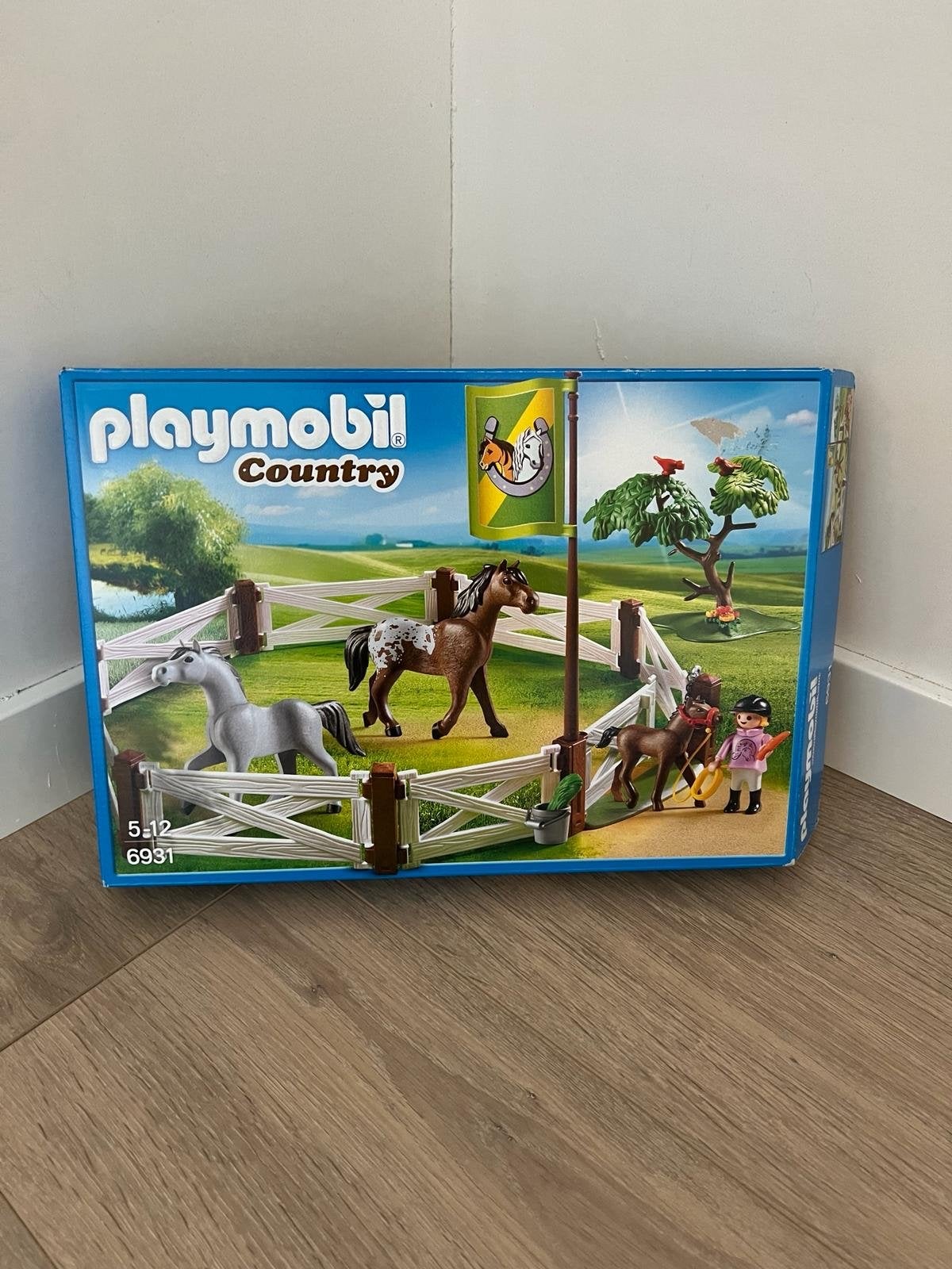 Playmobil Country Paardenwei met omheining 6931, Ophalen of Verzenden, Gebruikt, Jongen of Meisje