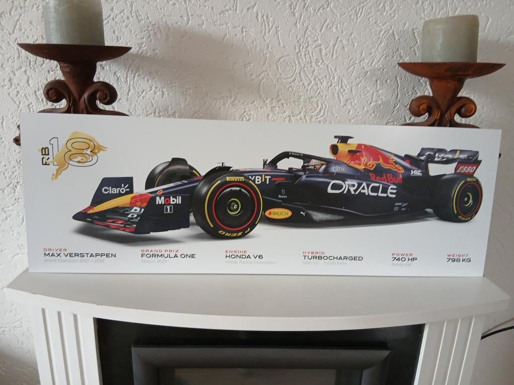 Max verstappen, Ophalen of Verzenden, Zo goed als nieuw, Formule 1