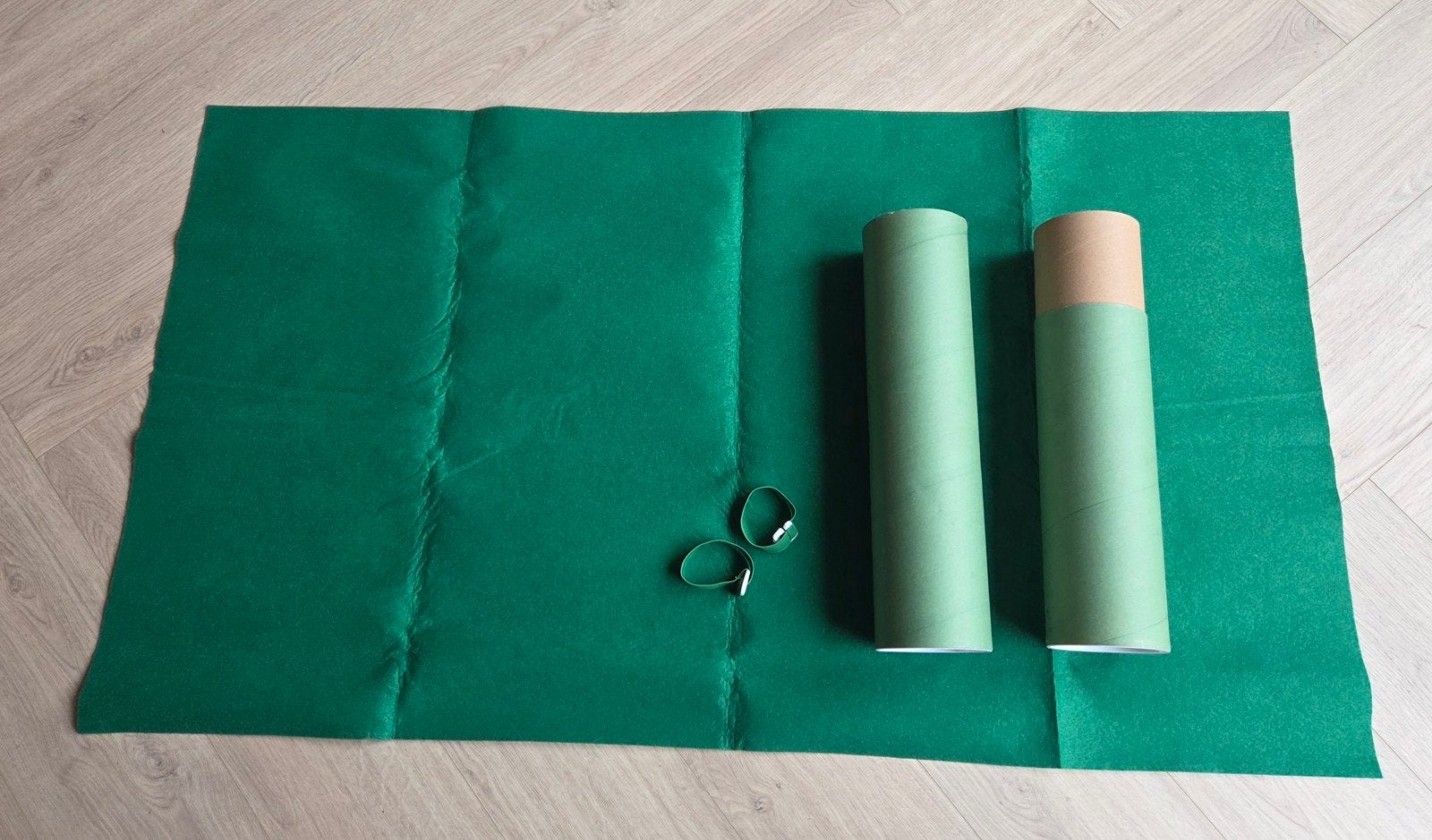 Puzzelmat in koker - Handig voor elke puzzelliefhebber, Ophalen of Verzenden, Gebruikt, Legpuzzel