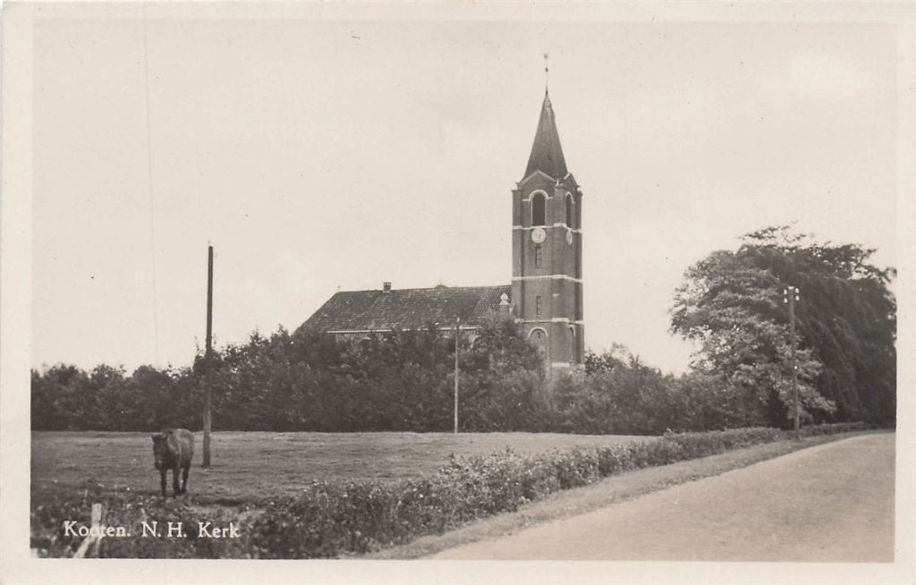 703-450-033 Kooten N H Kerk, Verzamelen, Verzenden, Voor 1920, Friesland
