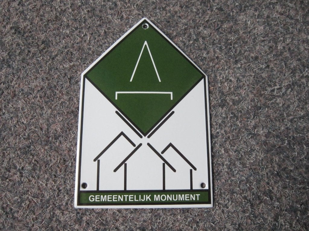 DINKELLAND MONUMENT EMAILLE BORDJE, Ophalen, Nieuw, Reclamebord