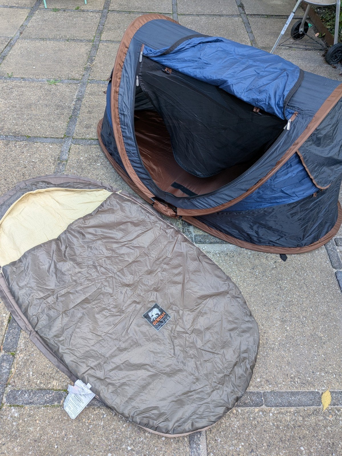 Deryan Luxe Slaaptentje met slaapzak, Ophalen, Gebruikt, Tot en met 2