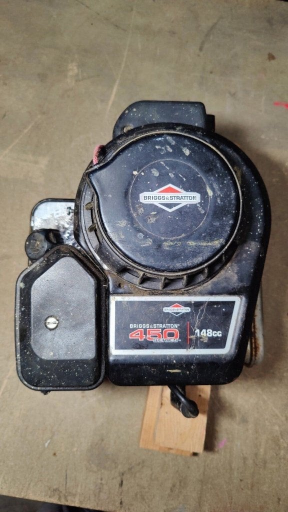 Briggs & Stratton 450 Series 148cc benzinemotor, Ophalen of Verzenden, Gebruikt, Benzinemotor, 1800 rpm of meer