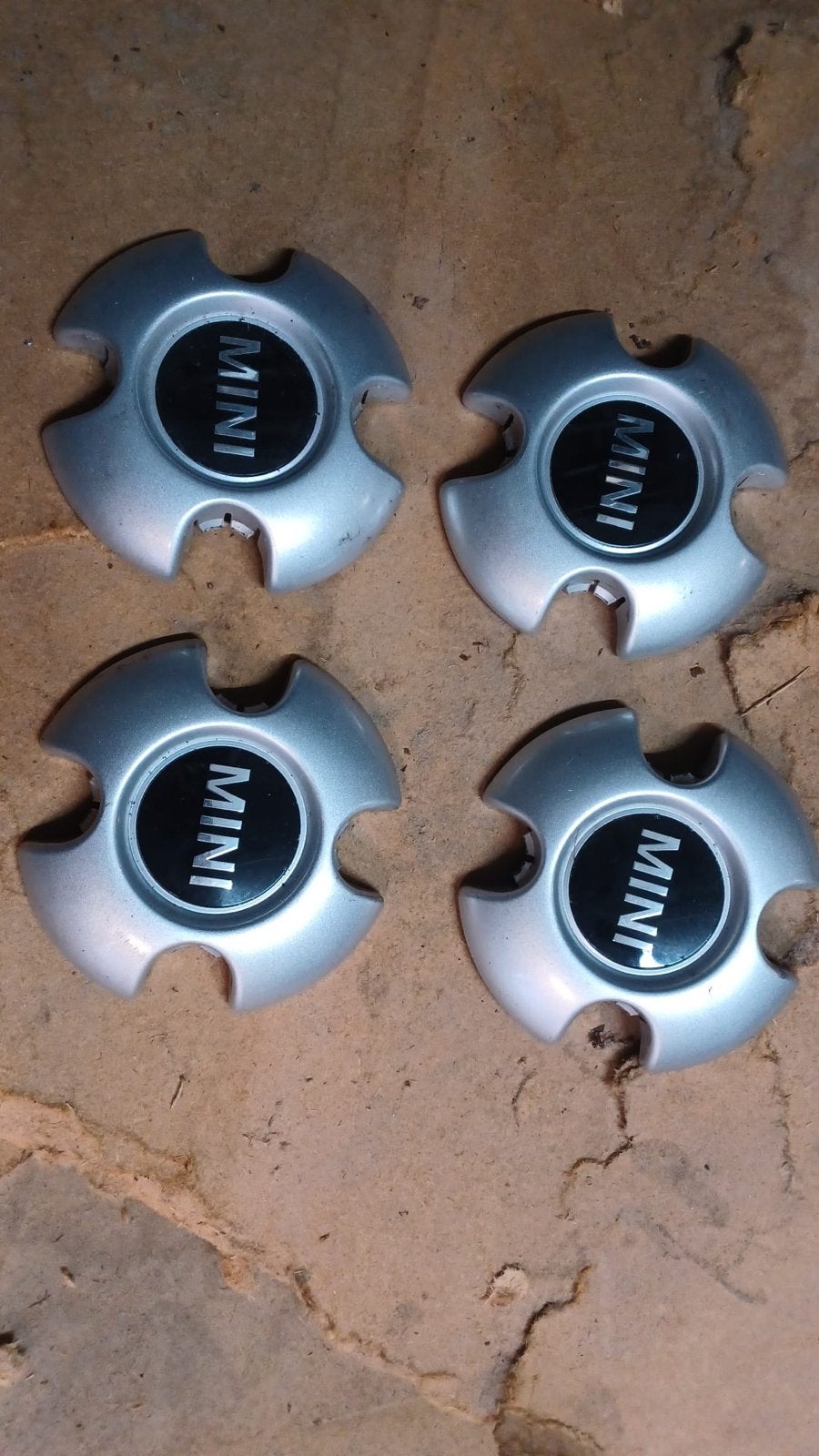 Mini Naafdoppen Set 4x100 voor stalen velgen, Ophalen of Verzenden, Gebruikt