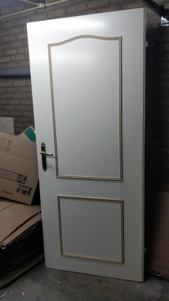 Houten binnendeur, Ophalen, Gebruikt, 80 tot 100 cm, Binnendeur