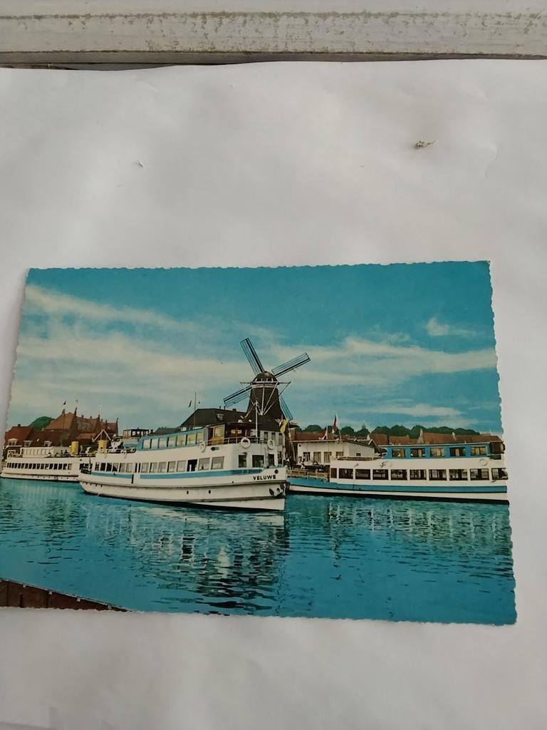 RONDVAARTEN  LANGS DE ZUIDERZEEWERKEN, Ophalen of Verzenden, 1940 tot 1960, Gelderland
