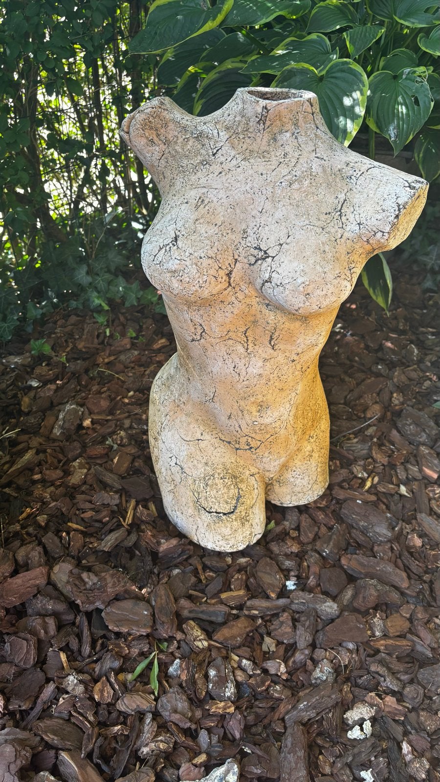 Handgemaakte Terracotta Torso's uit Griekenland, Ophalen of Verzenden, Nieuw, Overige materialen, Mensenbeeld
