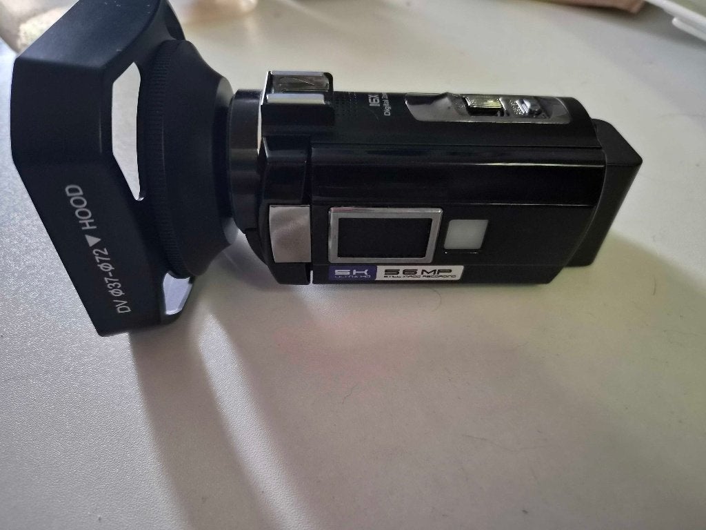 4K Videocamera, Overige merken, Full HD, Nieuw, Geheugenkaart
