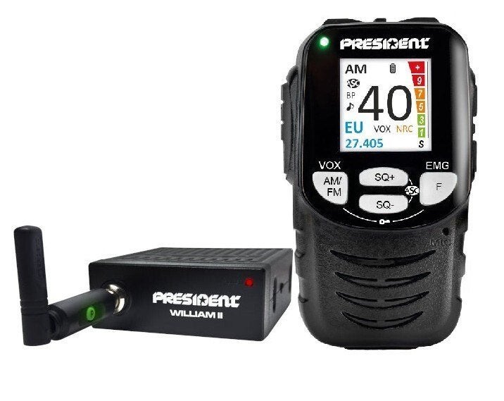 President William II – Compacte AM/FM CB Radio met raadloze, Verzenden, Nieuw