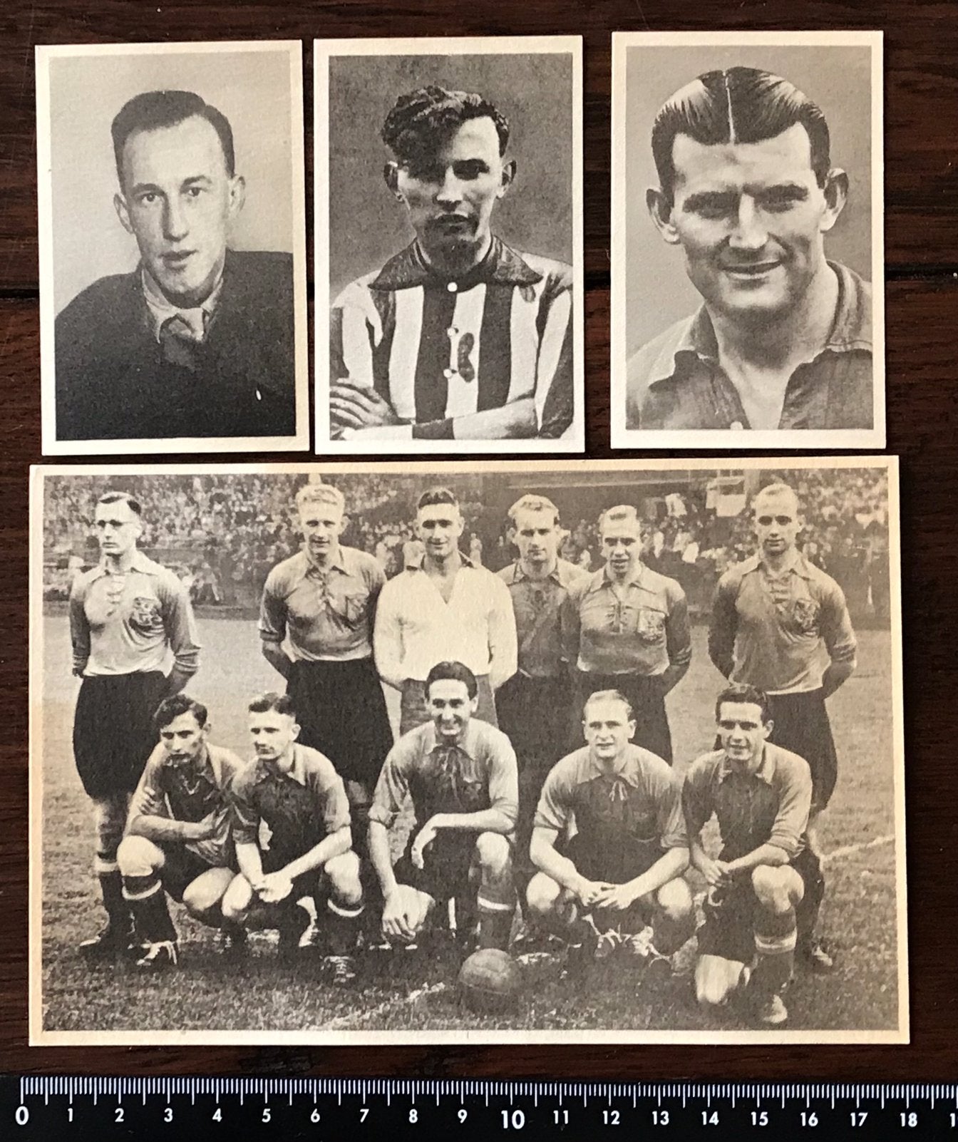 Oude Voetbalelftal Abe lenstra en Abe Kleine plaatjje, Ophalen of Verzenden, Zo goed als nieuw, Poster, Plaatje of Sticker