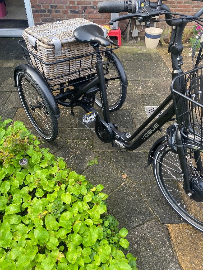 Driewielfiets met trapondersteuning, Ophalen, Zo goed als nieuw, Schijfrem, Overige merken
