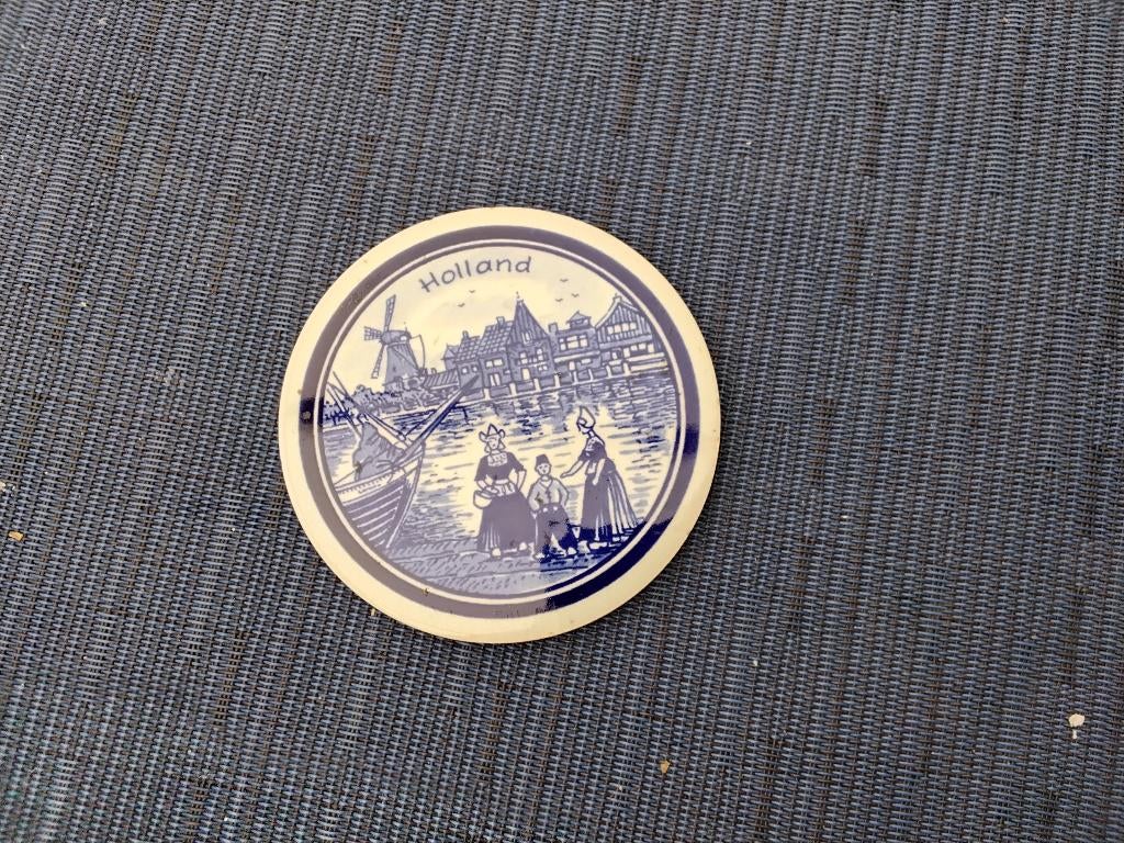 Delfst blauw tegeltje, Antiek en Kunst, Ophalen