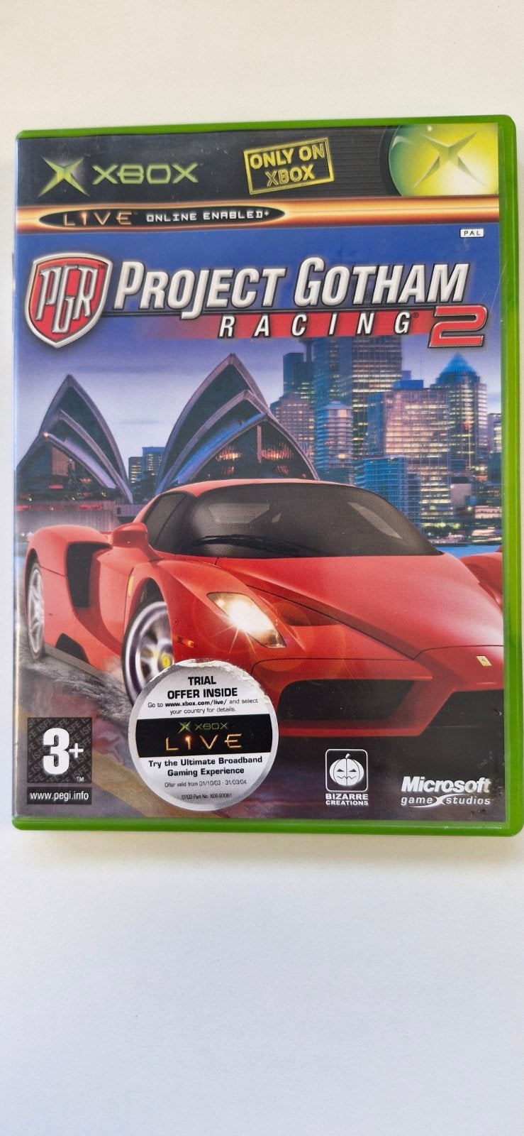 Project Gotham Racing 2 - Xbox (PAL), Online, Gebruikt, Racen en Vliegen, Ophalen of Verzenden