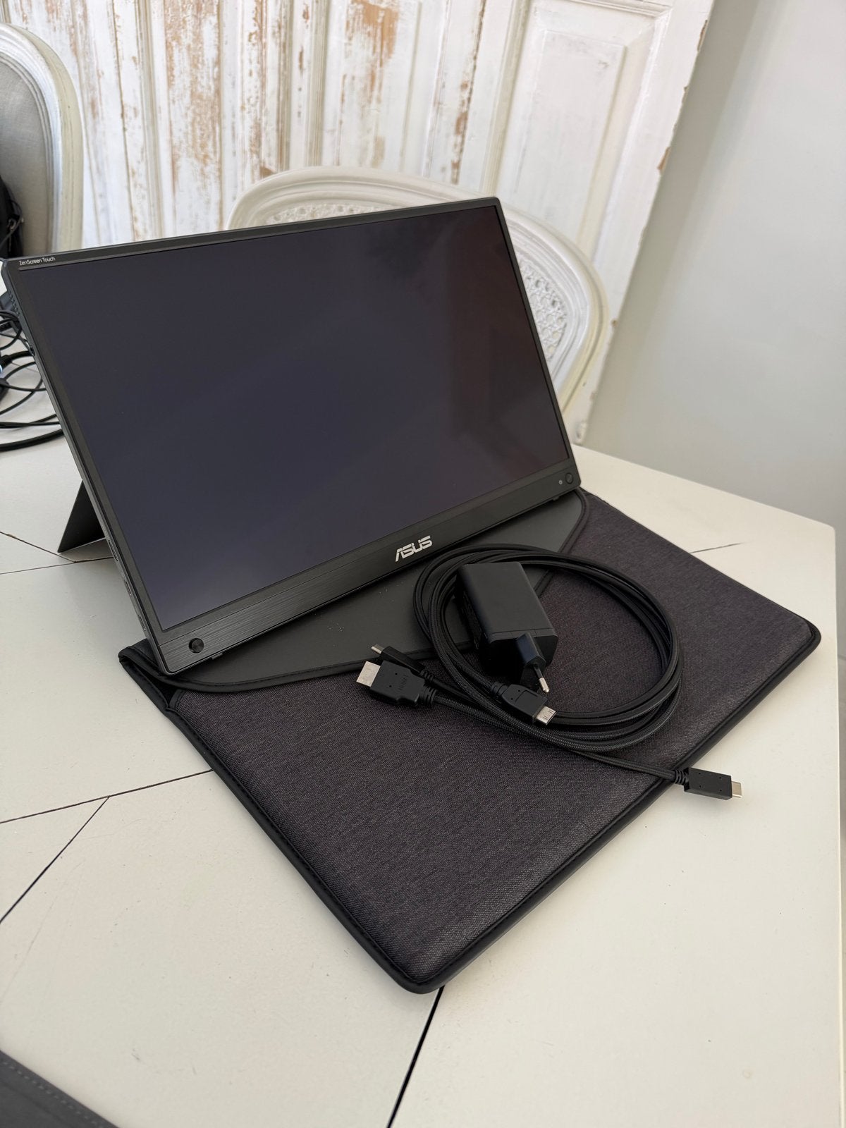 ASUS ZenScreen MB16AMTR Draagbare Monitor - Full HD, Computers en Software, IPS, Kantelbaar, Full HD, Ophalen of Verzenden