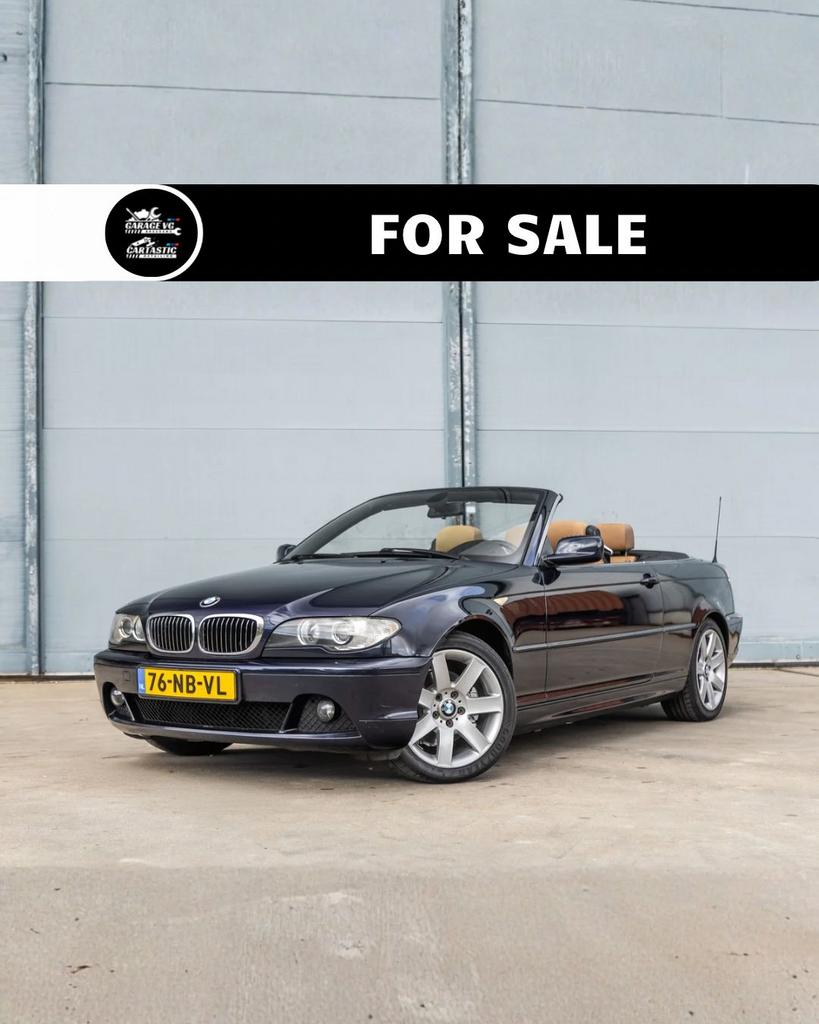 BMW 325Ci Executive Cabrio (Orig NL, Lci, Roestvrij, Aut), Automaat, Achterwielaandrijving, Cabriolet, USB