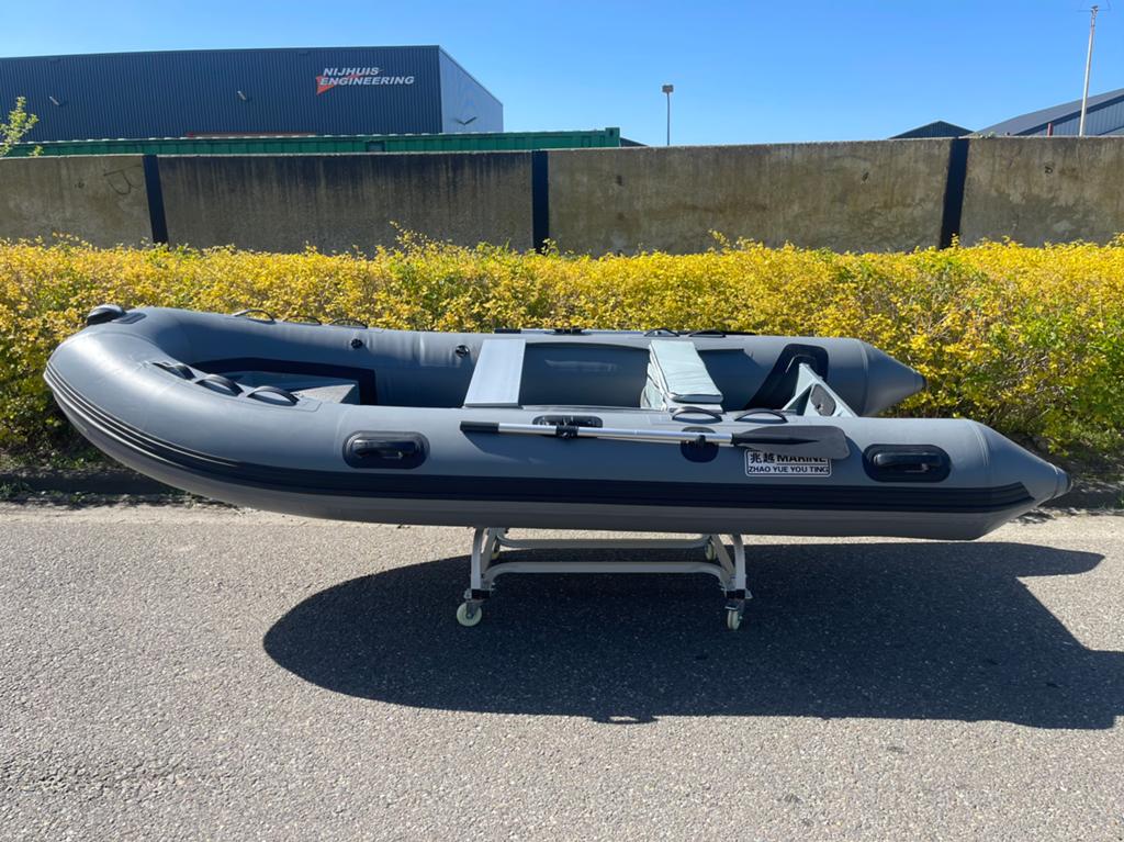 Aluminium rib boot 380 - rubberboot aluminium 380 cm, Watersport en Boten, Rubberboten, Nieuw, Overige merken, Aluminium, Afdekzeil