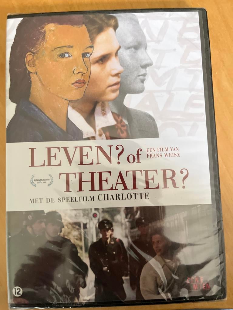 LEVEN? of THEATER? - DVD met speelfilm Charlotte, Vanaf 12 jaar, Ophalen of Verzenden, Nieuw in verpakking, Drama