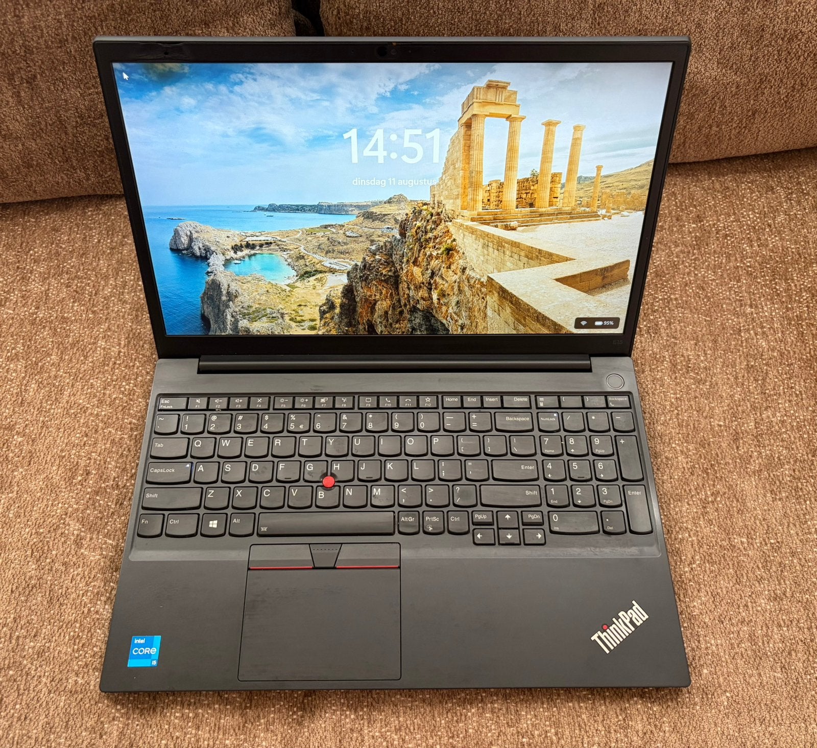 Lenovo thinkpad E15 gen2 intel, Ophalen of Verzenden, Zo goed als nieuw, 14 inch, 2 tot 3 Ghz