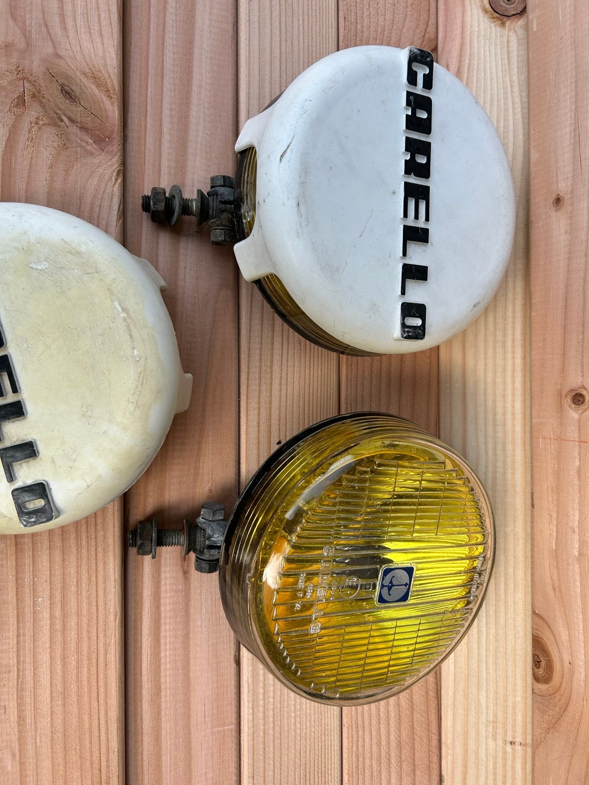 Cibie Oscar Verstralers Geel Glas Oldtimer Rally, Ophalen, Gebruikt, Oldtimer onderdelen