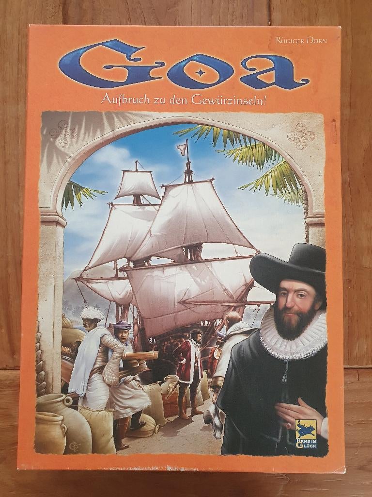 Bordspel Goa, Hobby en Vrije tijd, Gezelschapsspellen | Bordspellen, Ophalen of Verzenden, Gebruikt