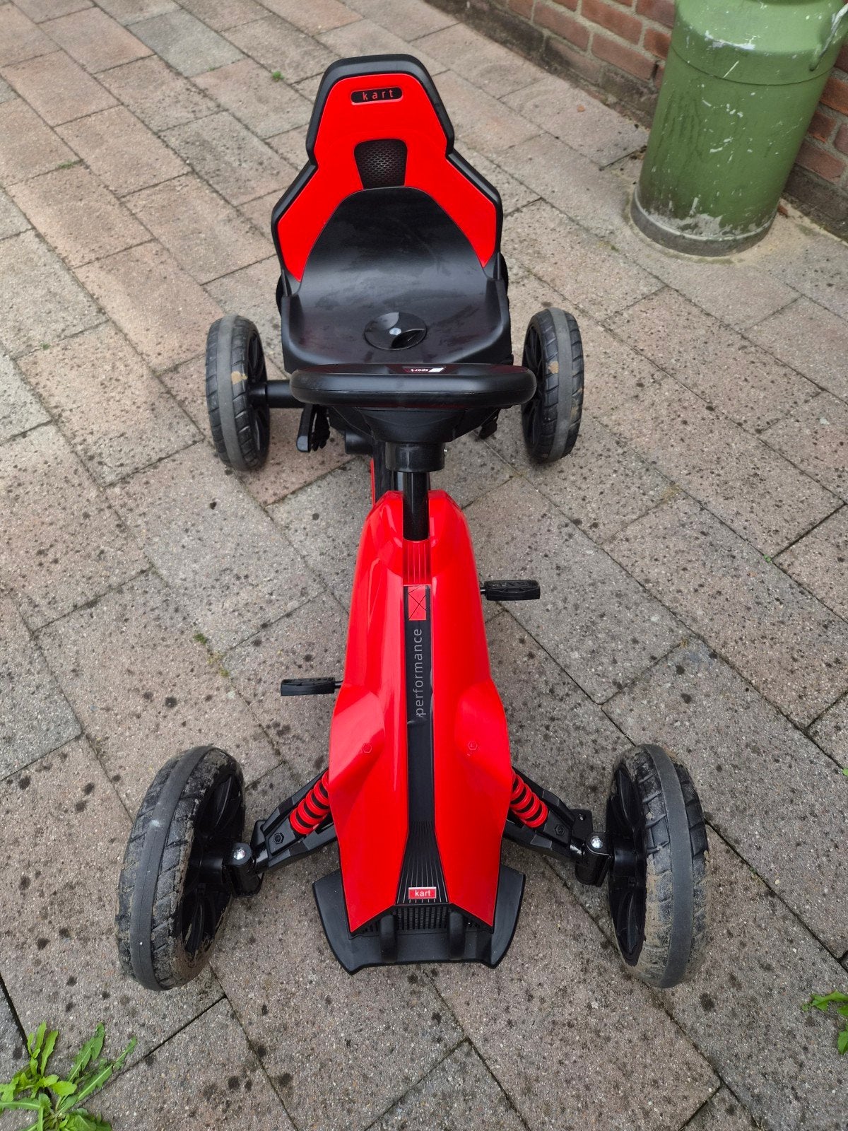 HOMCOM Go-Kart, Als nieuw, Ophalen, Nieuw, Trapvoertuig