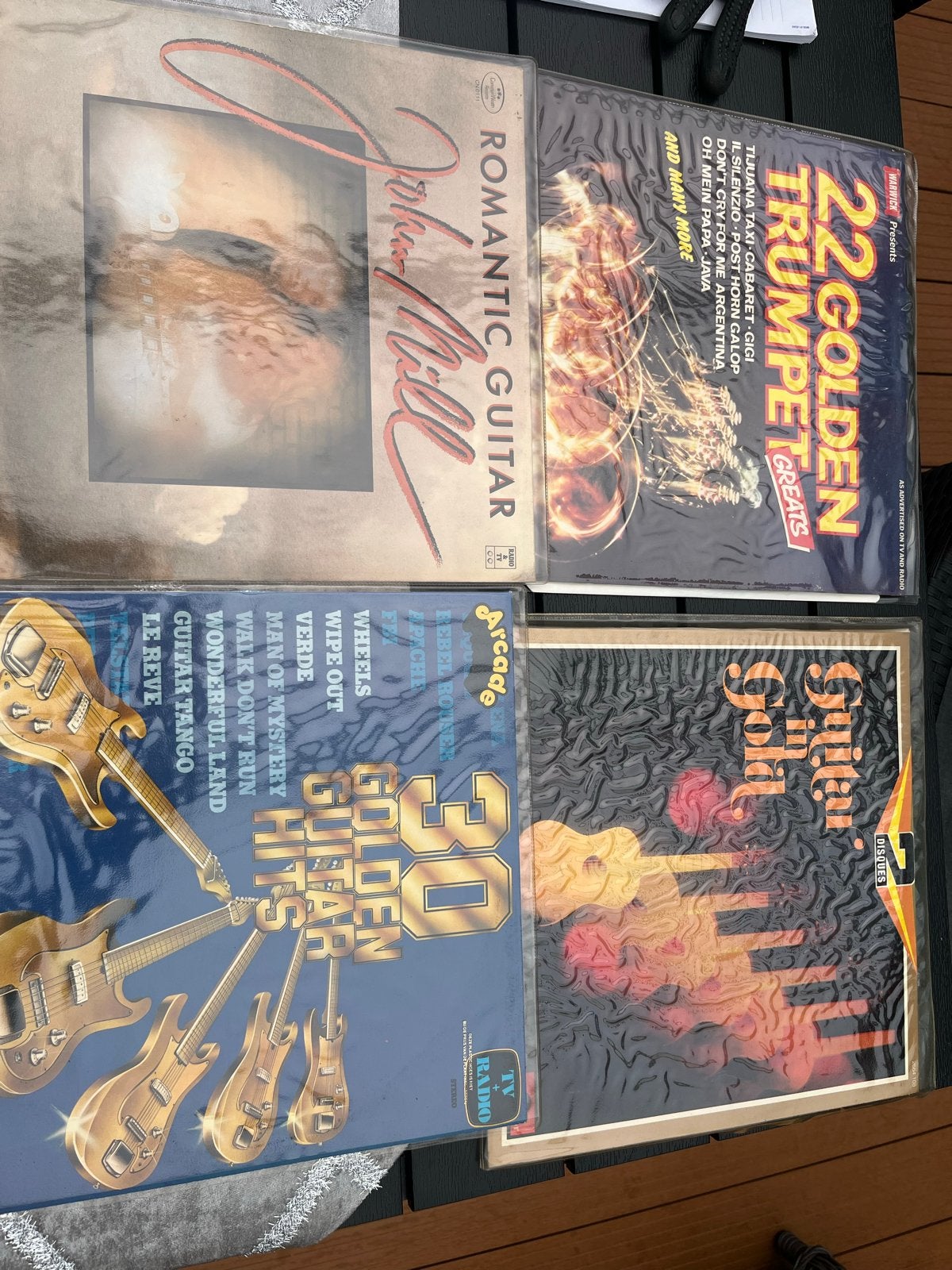 Diverse LP's: Romantische Gitaar, Trompet & Gitaar Hits, Ophalen of Verzenden, Gebruikt, 12 inch