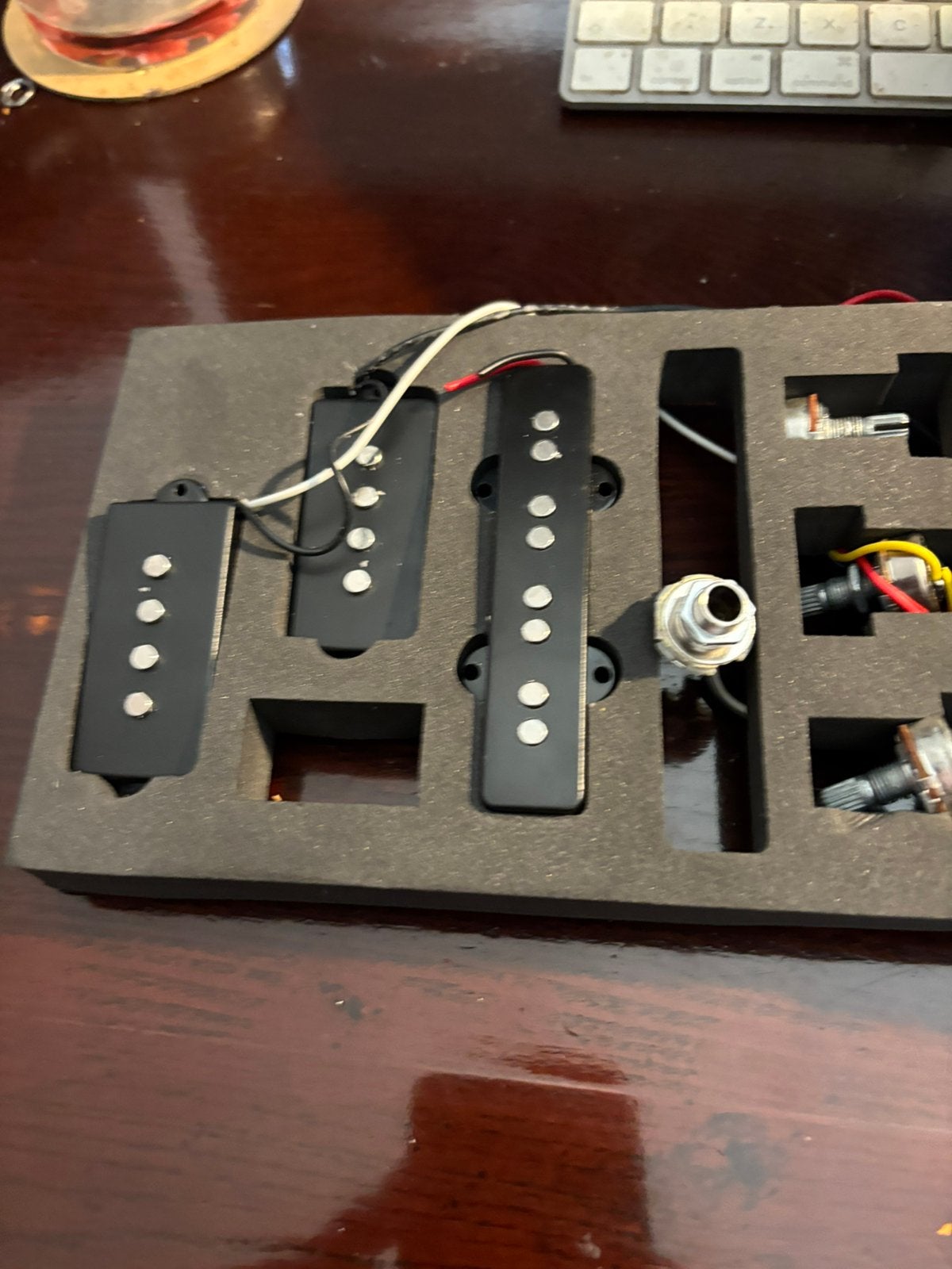 Squier PJ pick ups, Ophalen of Verzenden, Gebruikt, Elektrische basgitaar