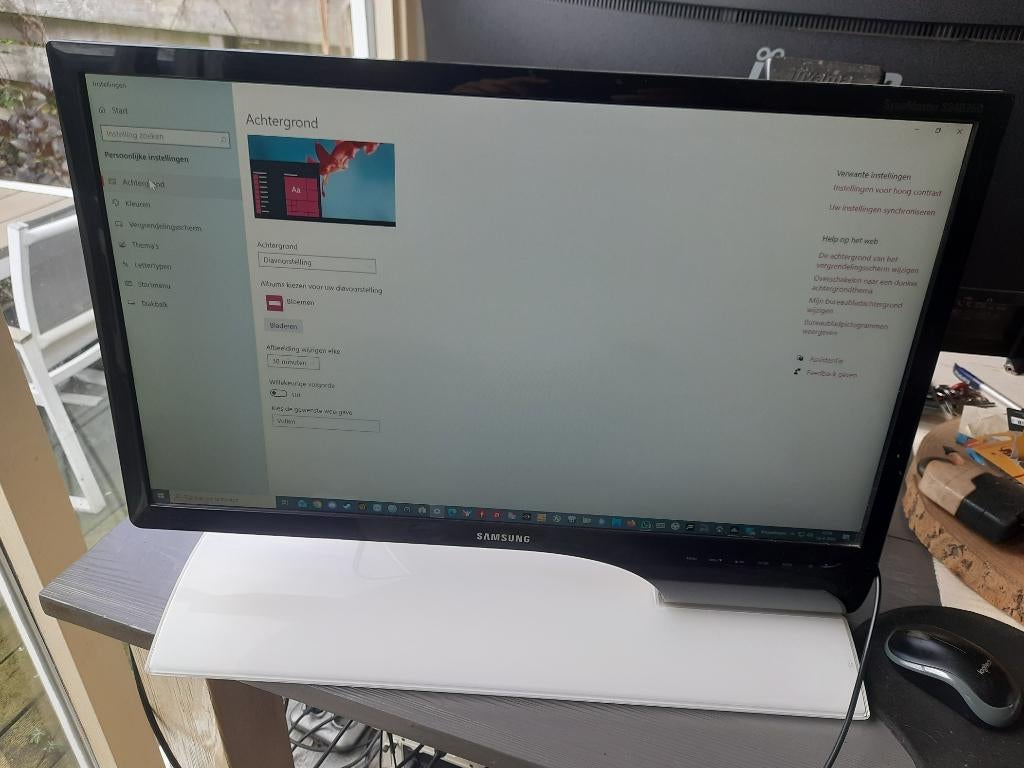 monitor Samsung ls24b750v 24 inch, HDMI, Gebruikt, Full HD, Ophalen of Verzenden